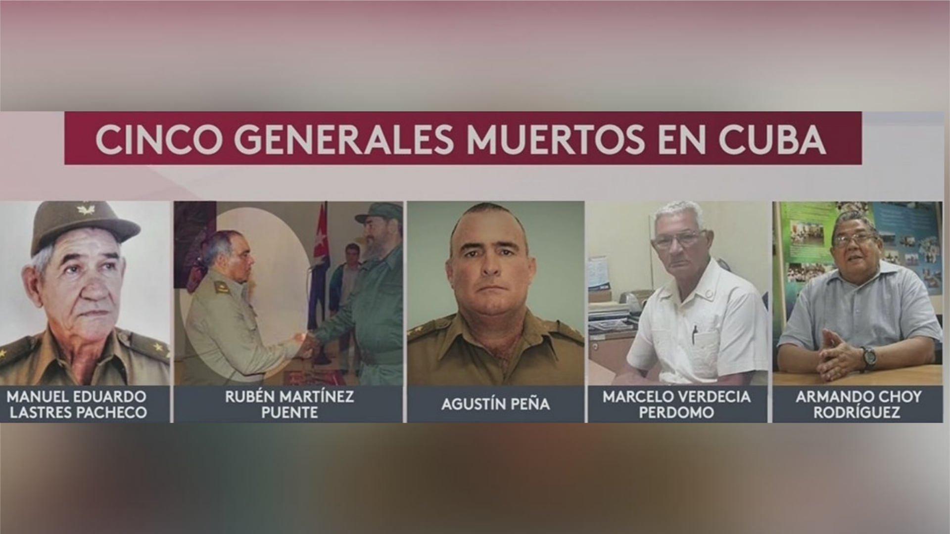 Prensa oficialista informa que muere un sexto militar cubano en dos semanas | Univision 23 Miami WLTV - Vimarsana News