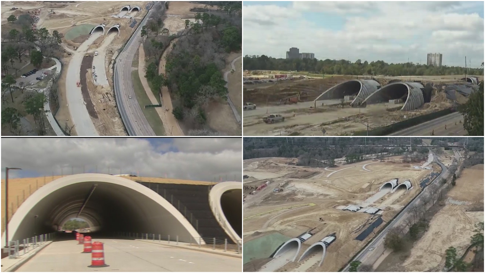 Abren al tráfico la zona de túneles en la avenida Memorial y en mayo