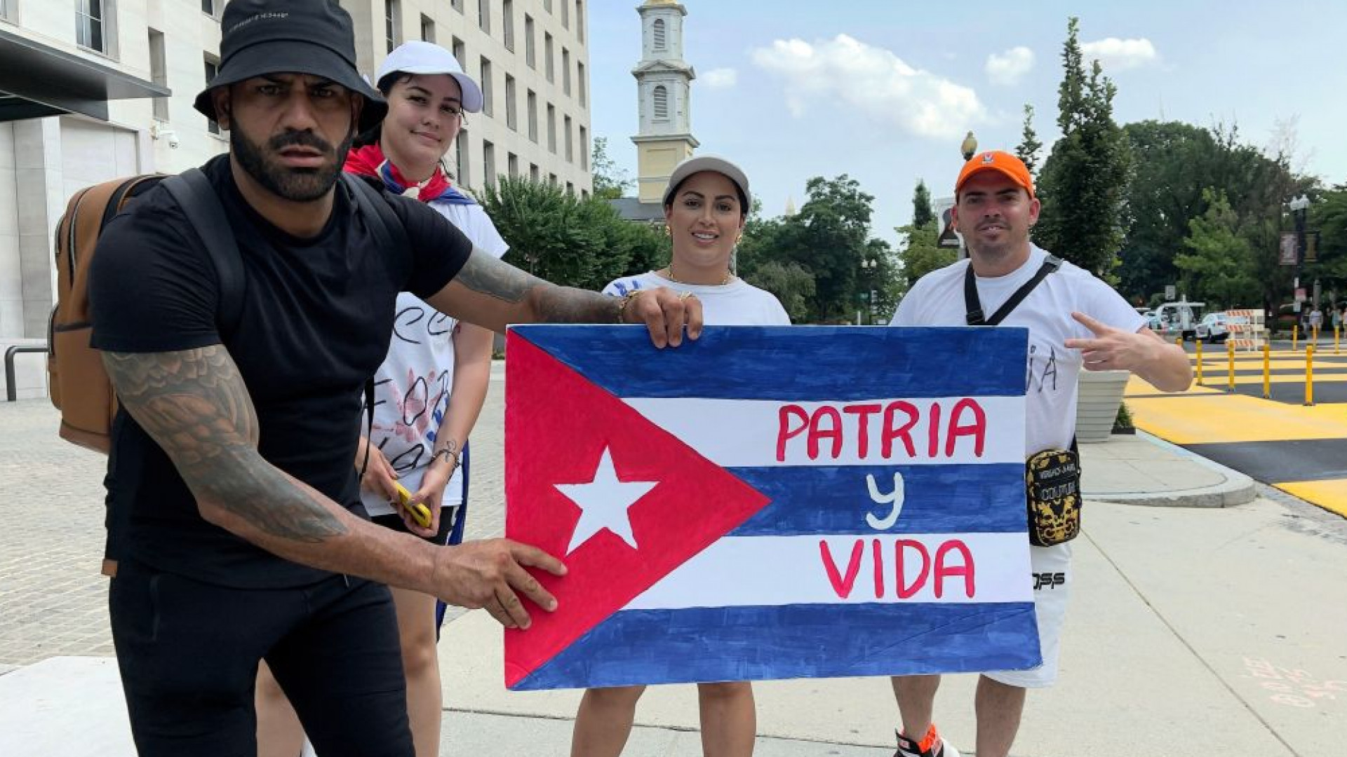 Protestas en Cuba: cientos de exiliados se congregan frente a La Casa Blanca | Univision 23 Miami WLTV - Vimarsana News
