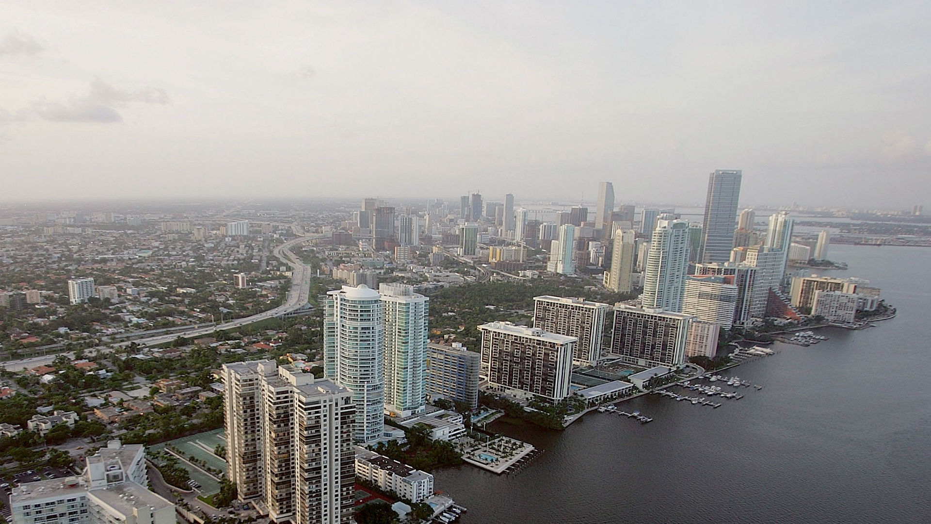 Pronostico del clima lluvioso para la mañana de este miercoles en Miami