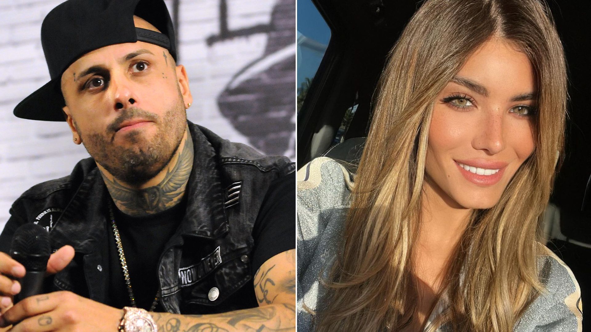 Nicky Jam es captado con su ex Génesis Aleska a tres meses de su