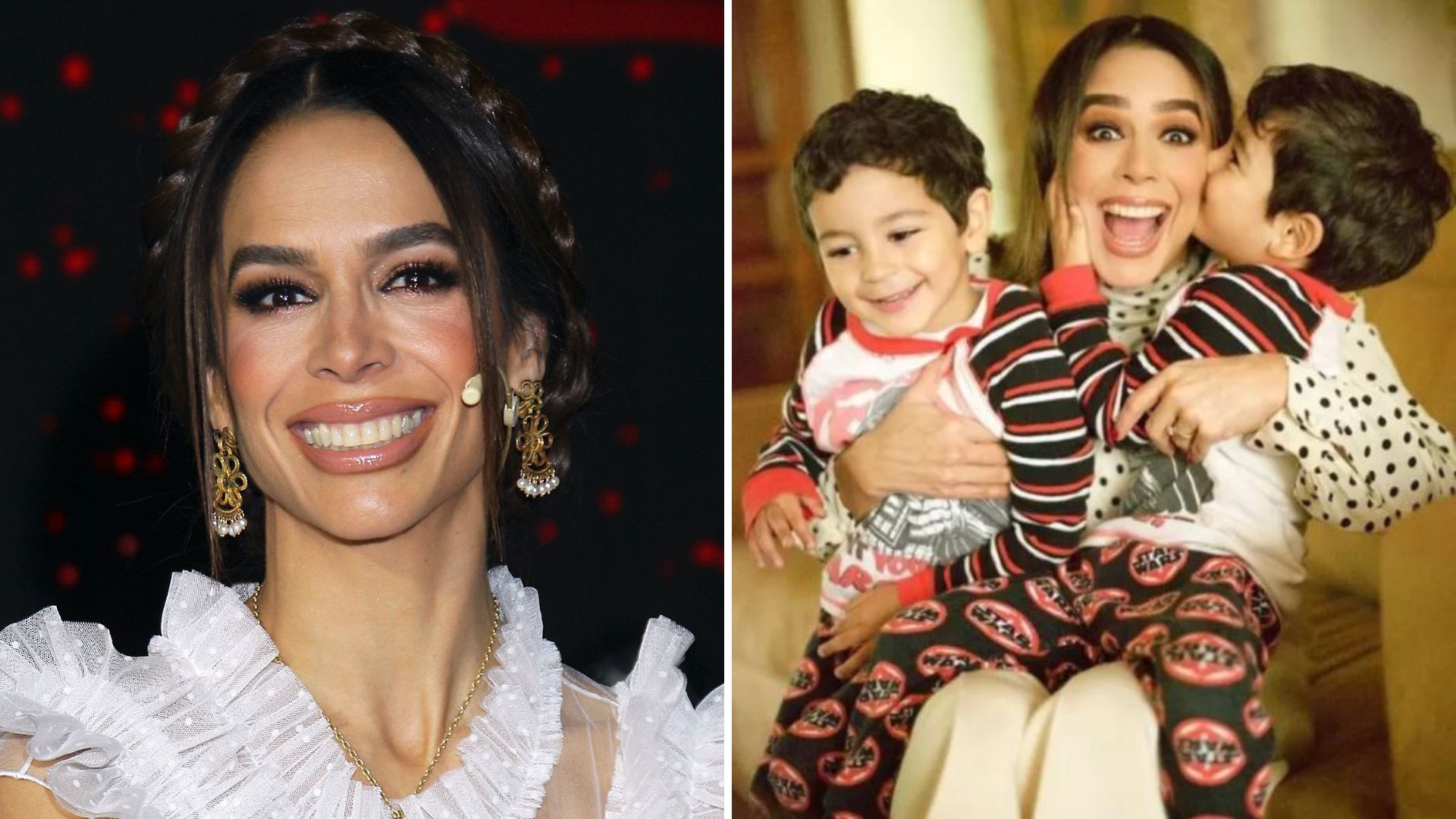 Los hijos mellizos de Biby Gaytán, Manuel y Daniel, aparecieron con ella en 'Iron Chef México Los hijos mellizos de Biby Gaytán, Manuel y Daniel, aparecieron con ella en 'Iron Chef México