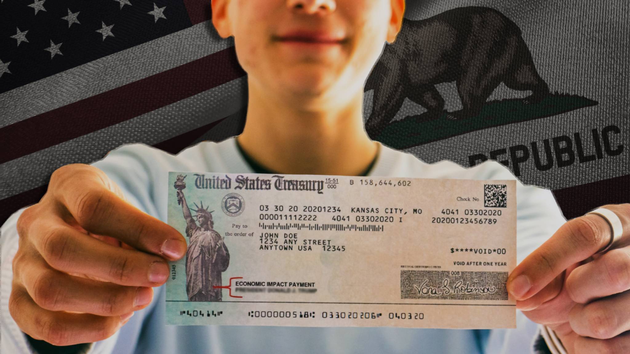 Segunda ronda de cheques de estímulo para California espera la firma del gobernador | Univision 14 San Francisco KDTV - Vimarsana News